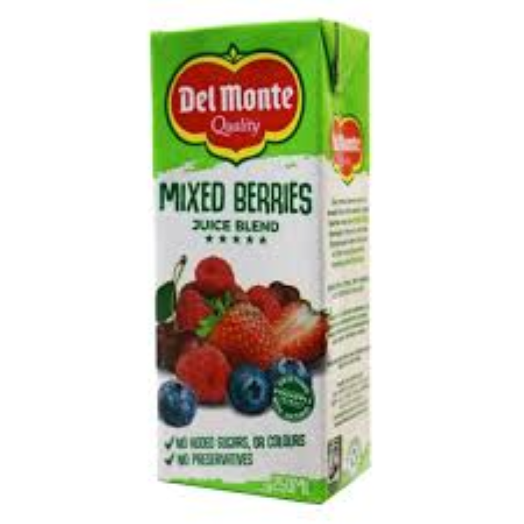 DELMONTE MIXED BERRY 250ML(TETRA)